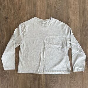 Abercrombie & Fitch Essential Long-Sleeve T-Shirt - Size Large